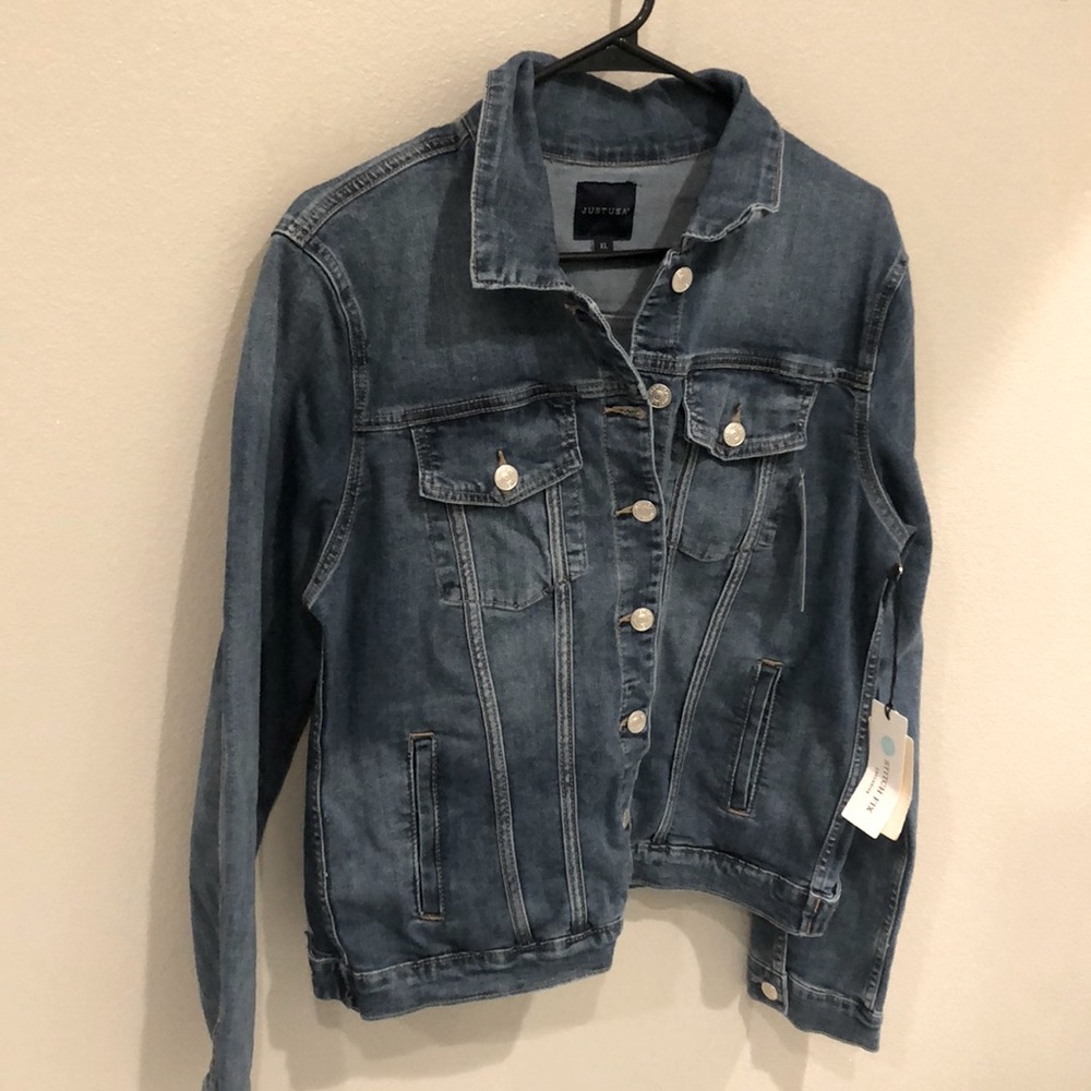 Just USA American Standard Jean Jacket. XL NWT
